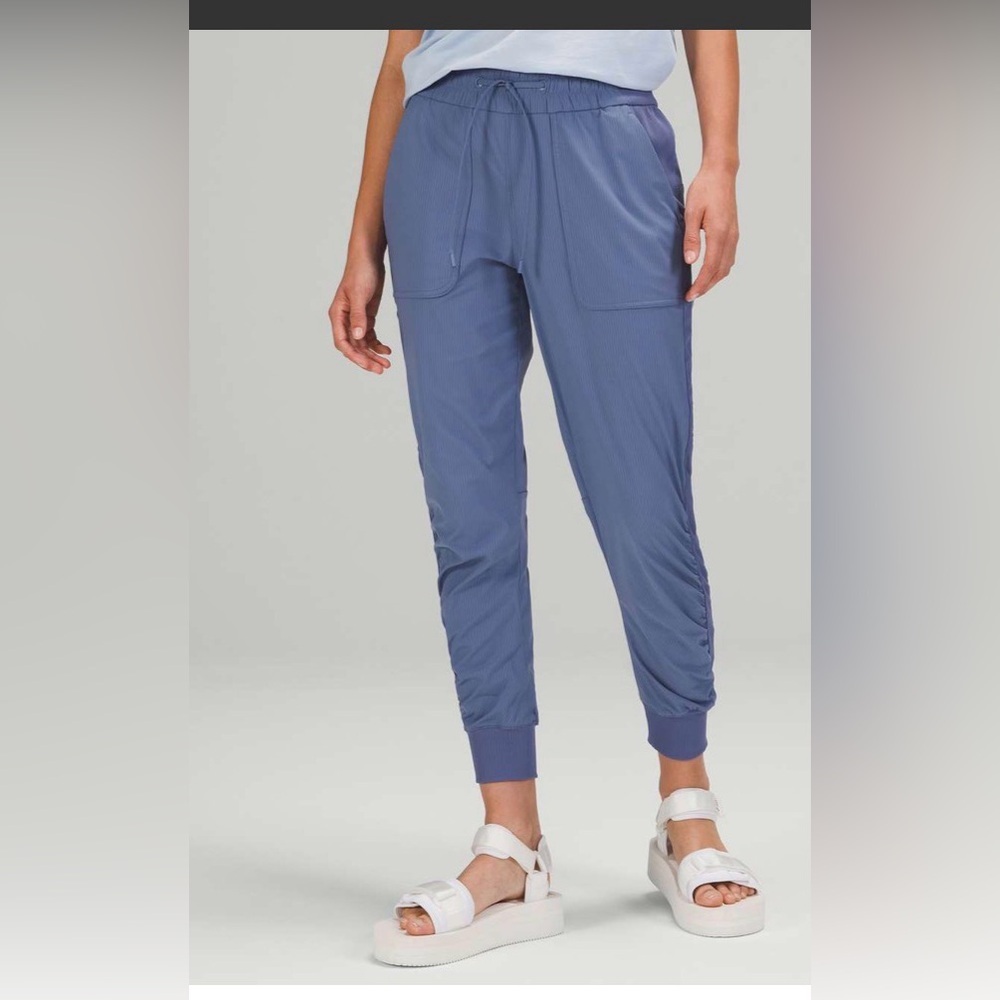 Lululemon Beyond The Studio 7/8 Jogger In Water Drop , size 4